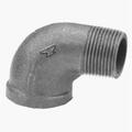 Anvil 8700127254 .38 in. Malleable Iron Pipe Fitting Black Street Elbow 90 Degree 785683